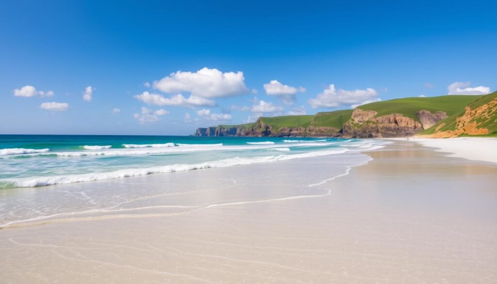 Atlantic coast pristine beaches