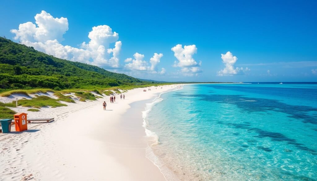 Clean beach environmental management