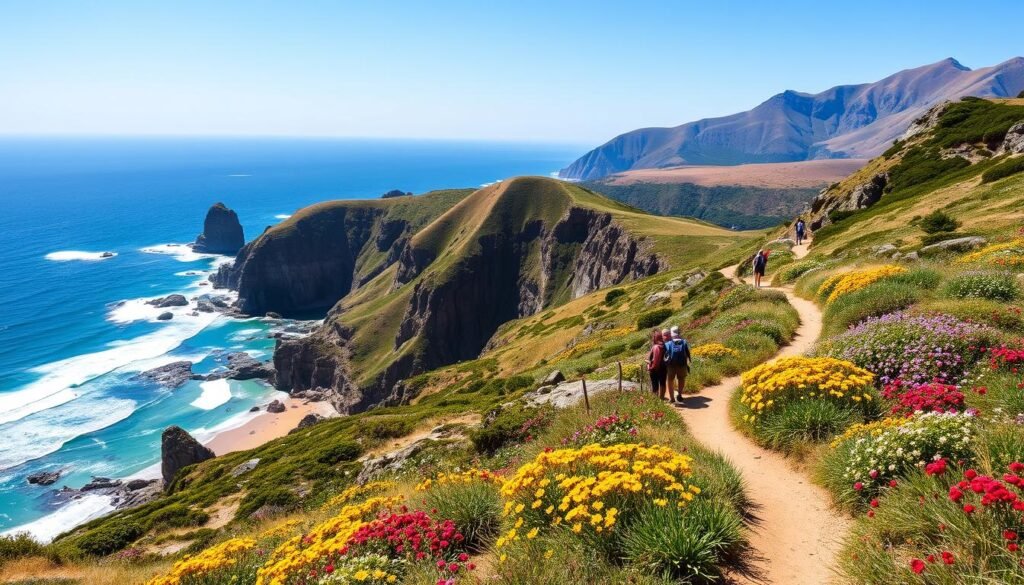 Coastal hiking trails in Europe