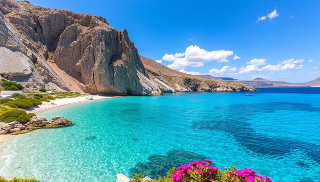 Cycladic Islands secluded coves