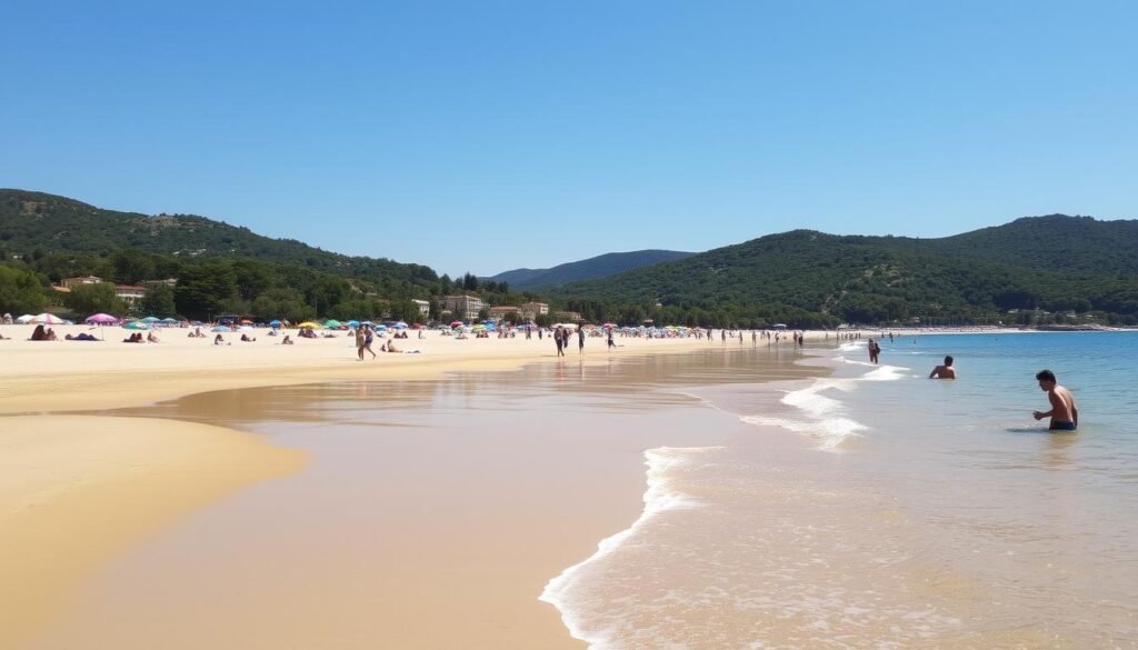 Family-friendly beaches in Corfu