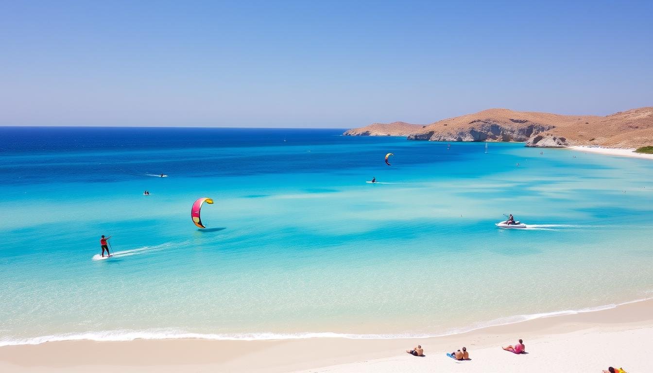Greek Beaches for Water Sports: Thrilling Adventures