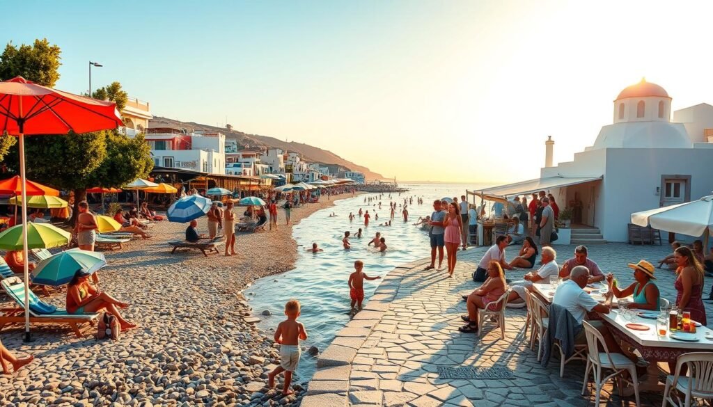 Greek beach culture