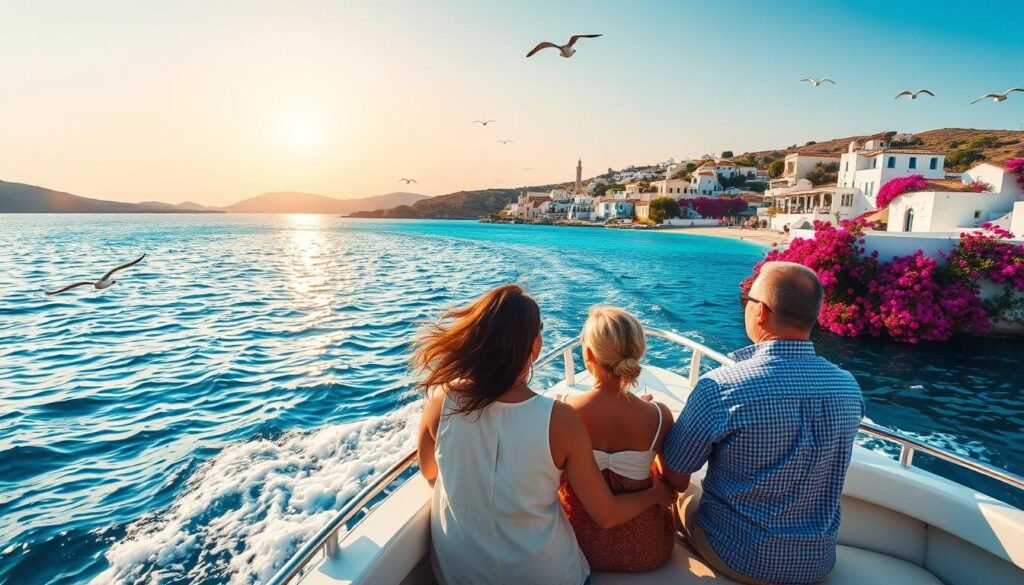 Island hopping in Greece