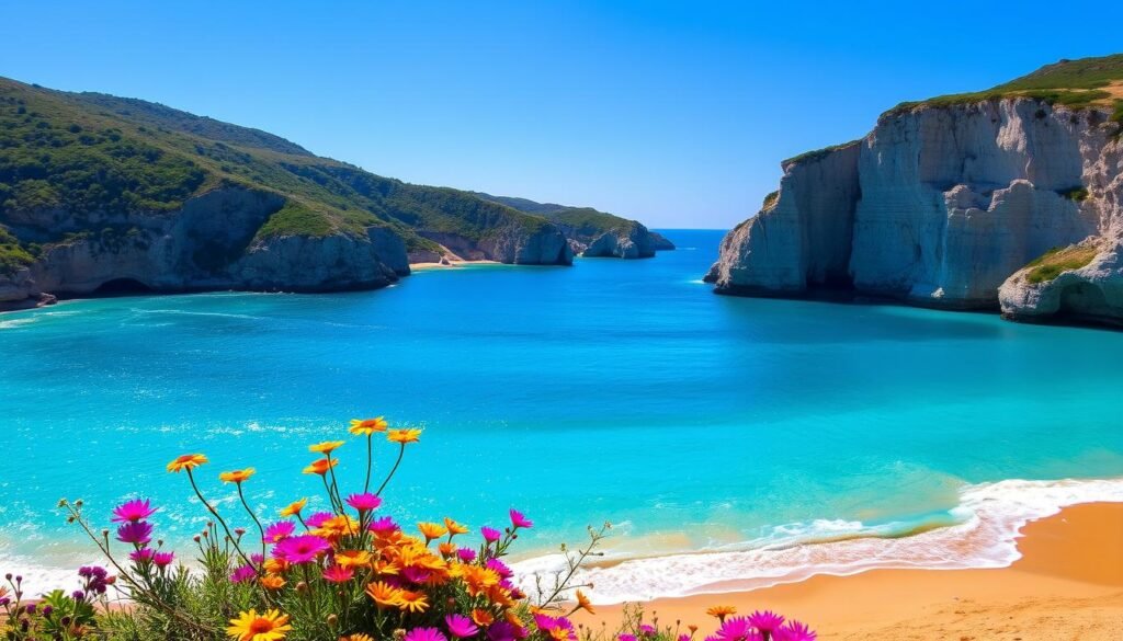 Secluded beaches in Greece