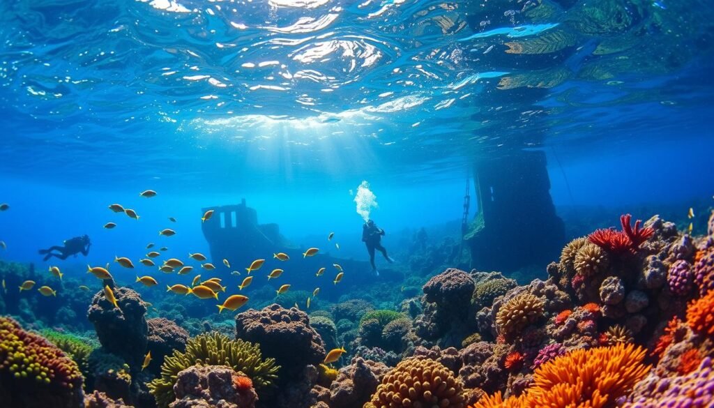 Snorkeling and scuba diving in Greece